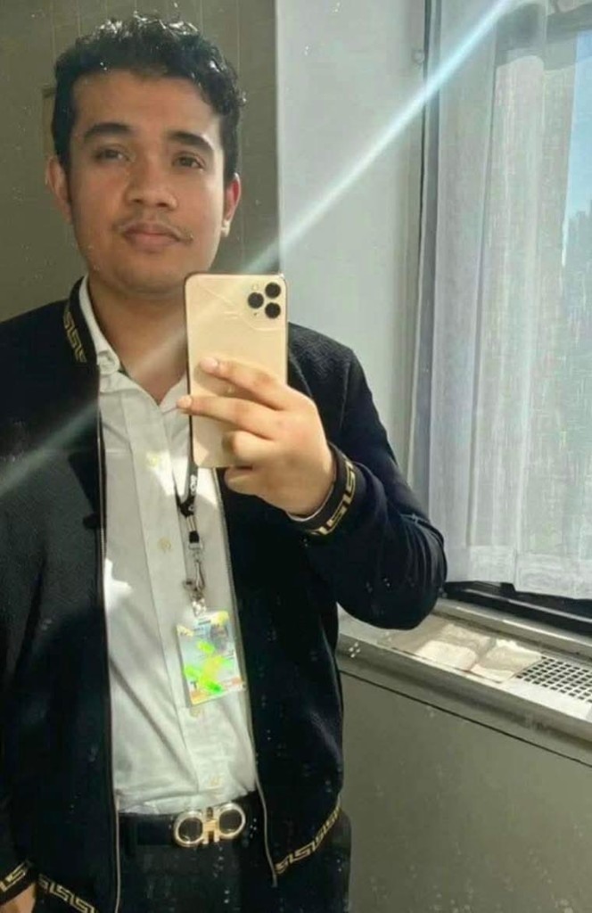 Shariar selfie — NYC Department of Youth era